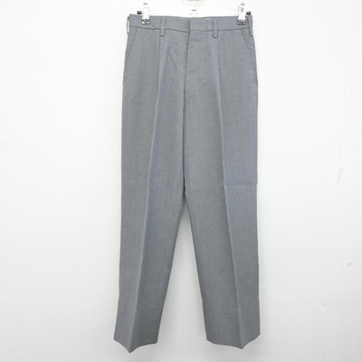 【中古】埼玉県 滑川中学校 男子制服 2点 (ブレザー・ズボン) sf098049