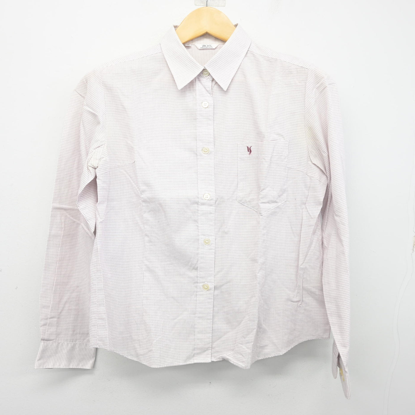【中古】神奈川県 横浜清風高等学校 女子制服 2点 (ニット・シャツ) sf098058
