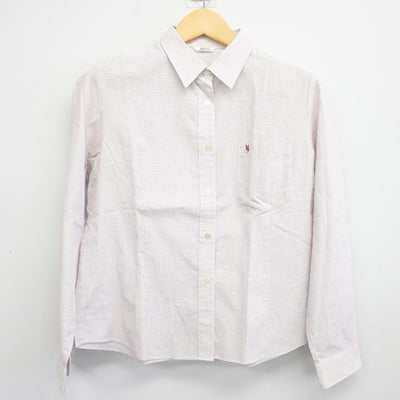 【中古】神奈川県 横浜清風高等学校 女子制服 2点 (シャツ・スカート) sf098059