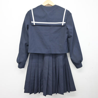 【中古】愛知県 刈谷北高等学校 女子制服 4点 (セーラー服・スカート・スカート) sf098074