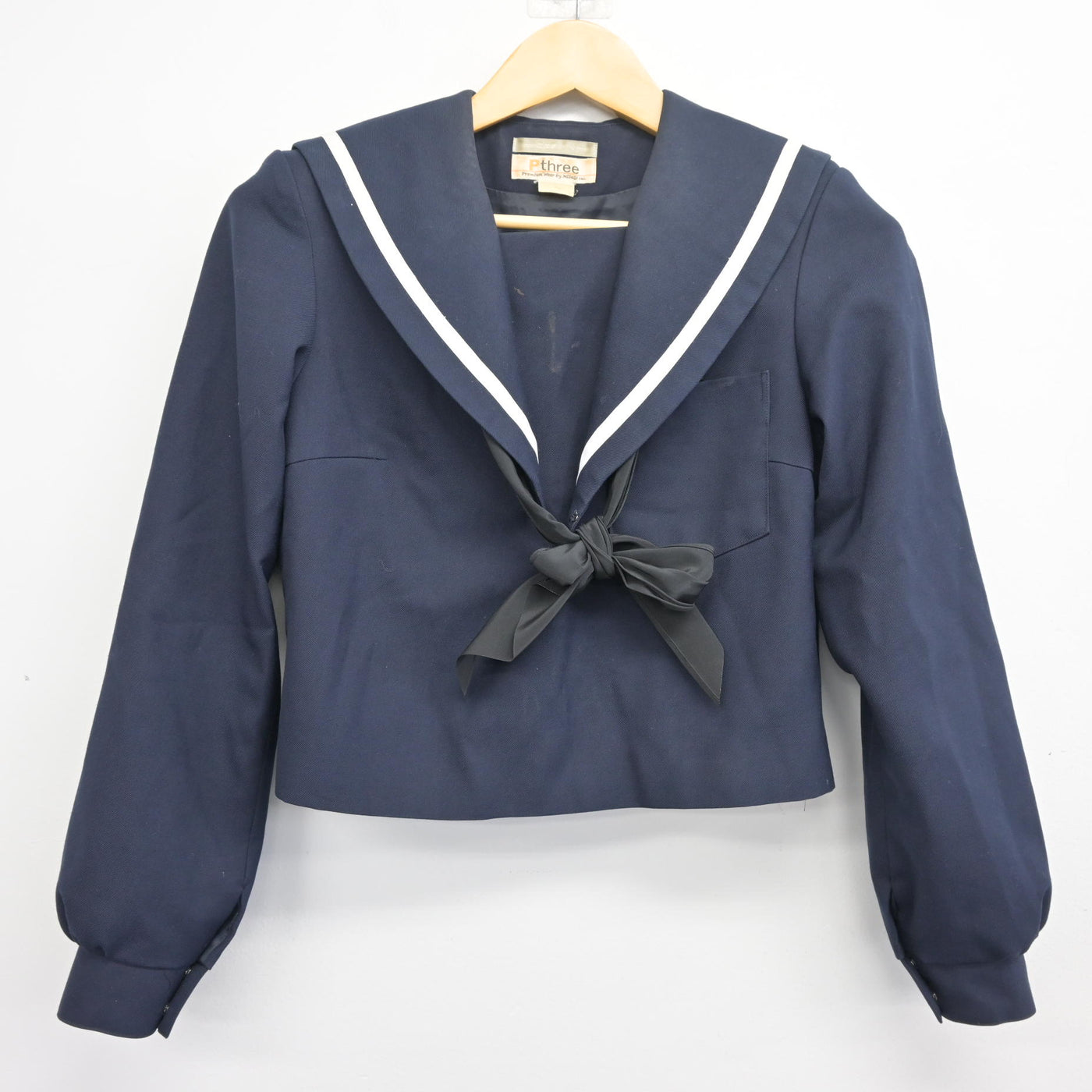 【中古】愛知県 刈谷北高等学校 女子制服 4点 (セーラー服・スカート・スカート) sf098074