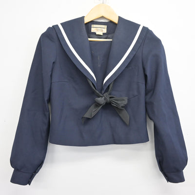 【中古】愛知県 刈谷北高等学校 女子制服 4点 (セーラー服・スカート・スカート) sf098074
