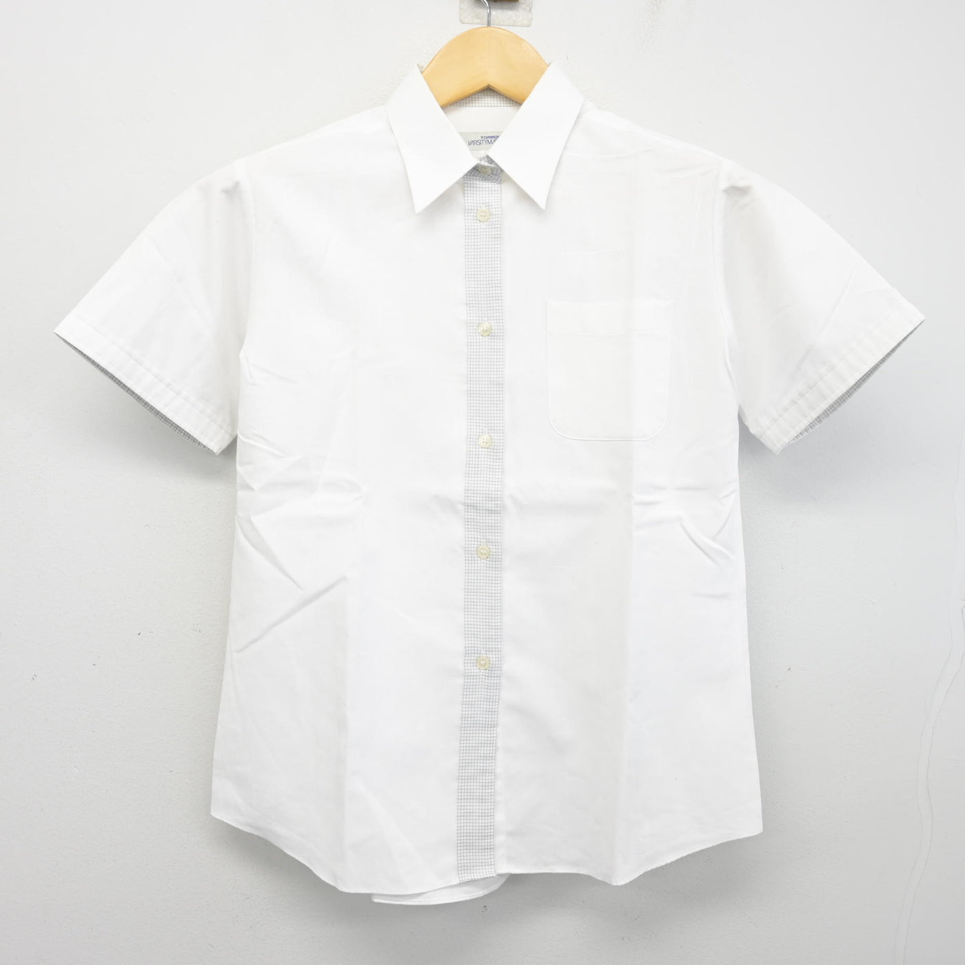 【中古】福岡県 福岡大学附属大濠中学校・高等学校 女子制服 4点 (ニットベスト・シャツ・スカート) sf098076