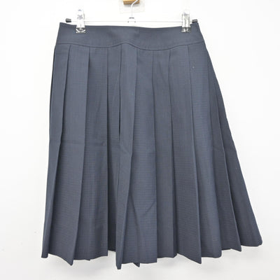 【中古】福岡県 福岡大学附属大濠中学校・高等学校 女子制服 3点 (シャツ・スカート) sf098077