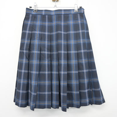 【中古】福岡県 古賀竟成館高等学校 女子制服 3点 (ニットベスト・シャツ・スカート) sf098079