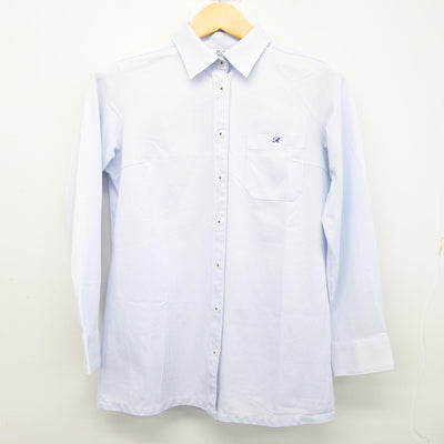 【中古】福岡県 古賀竟成館高等学校 女子制服 2点 (ニット・シャツ) sf098080