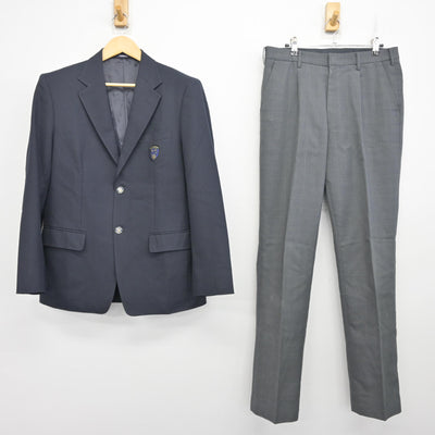 【中古】神奈川県 桐蔭学園高等学校 男子制服 2点 (ブレザー・ズボン) sf098085