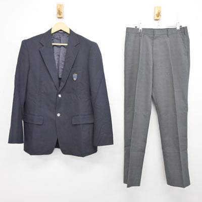 【中古】神奈川県 桐蔭学園高等学校 男子制服 2点 (ブレザー・ズボン) sf098086