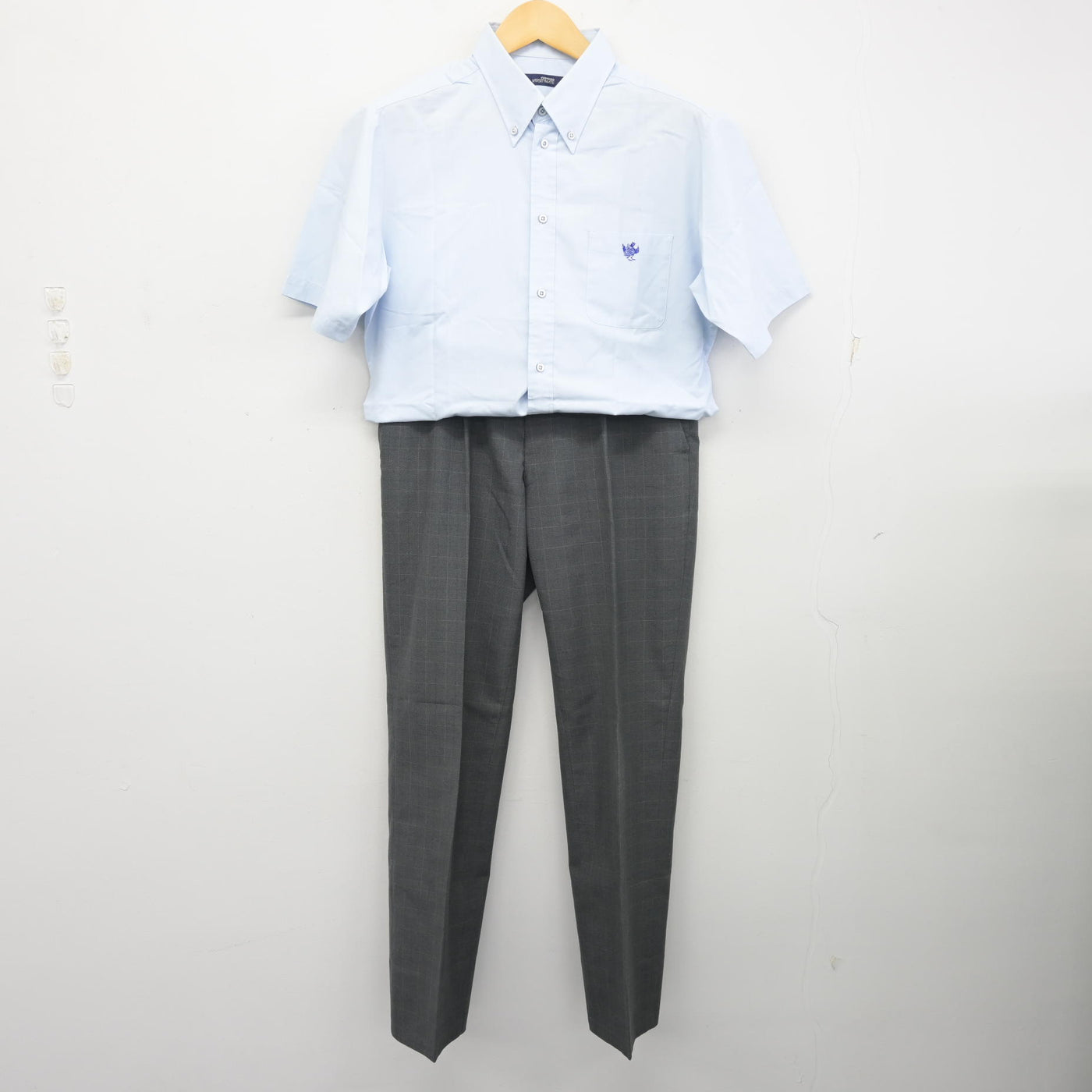 【中古】神奈川県 桐蔭学園高等学校 男子制服 2点 (シャツ・ズボン) sf098087