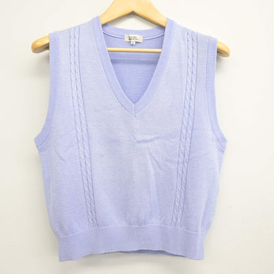 【中古】神奈川県 山内中学校 女子制服 2点 (ニットベスト・スカート) sf098093