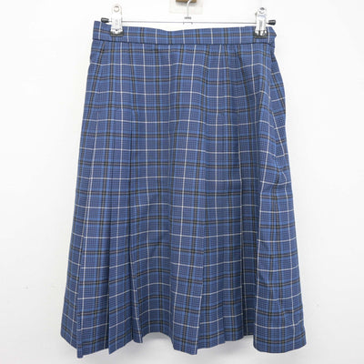 【中古】神奈川県 山内中学校 女子制服 2点 (ニットベスト・スカート) sf098093
