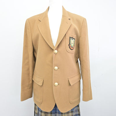 【中古】東京都 品川女子学院高等部 女子制服 2点 (ブレザー・スカート) sf098099