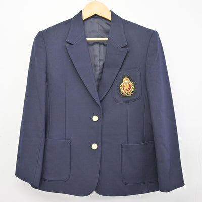 【中古】神奈川県 山手学院高等学校 女子制服 3点 (ブレザー・スカート・スカート) sf098103