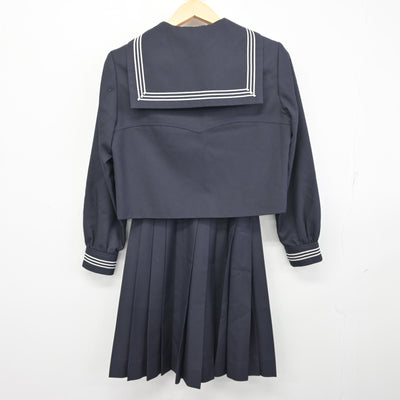 【中古】東京都 豊島岡女子学園高等学校 女子制服 3点 (セーラー服・スカート) sf098106