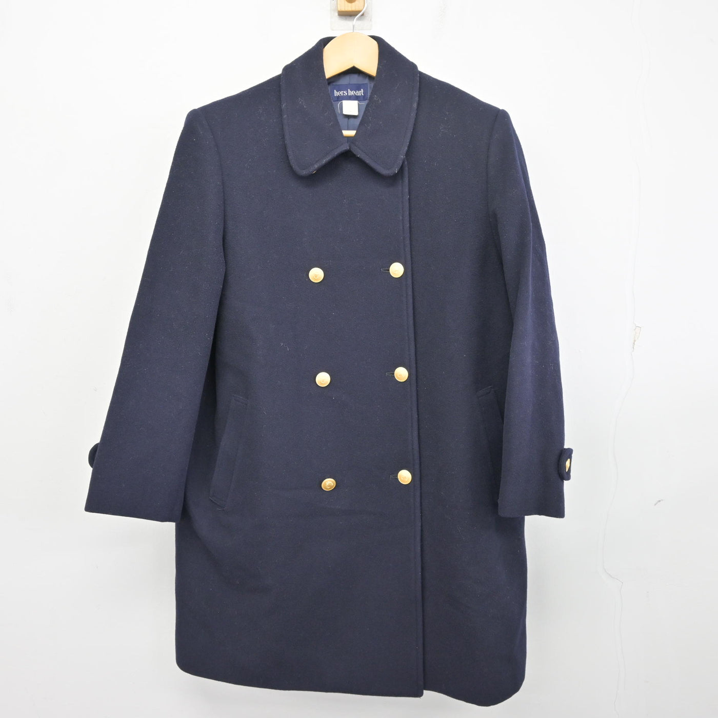 【中古】東京都 豊島岡女子学園高等学校 女子制服 1点 (コート) sf098107