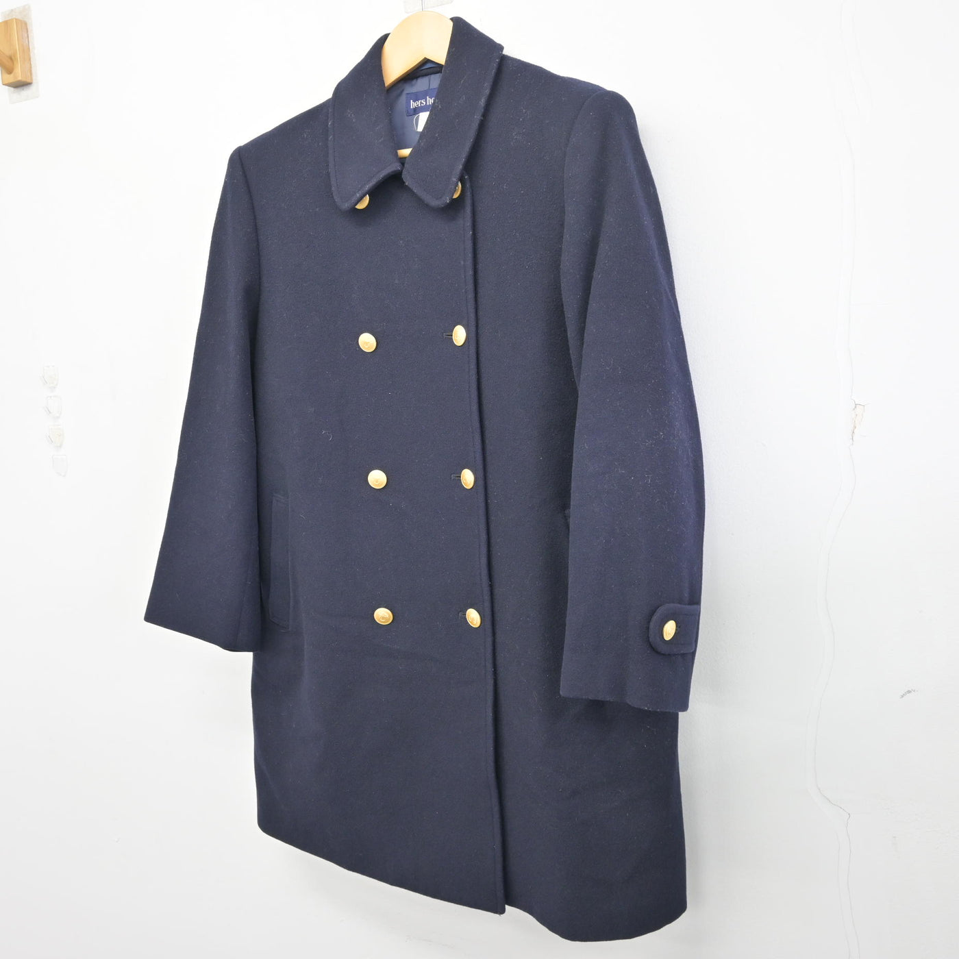 【中古】東京都 豊島岡女子学園高等学校 女子制服 1点 (コート) sf098107
