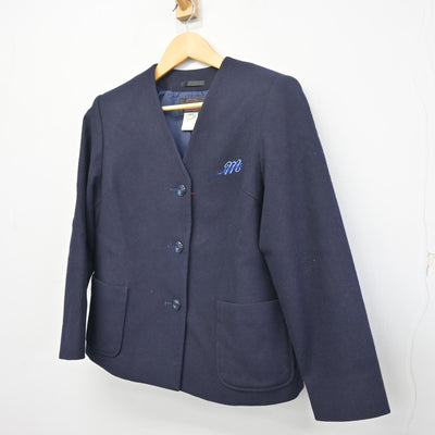 【中古】広島県 広島皆実高等学校 女子制服 1点 (コート) sf098109
