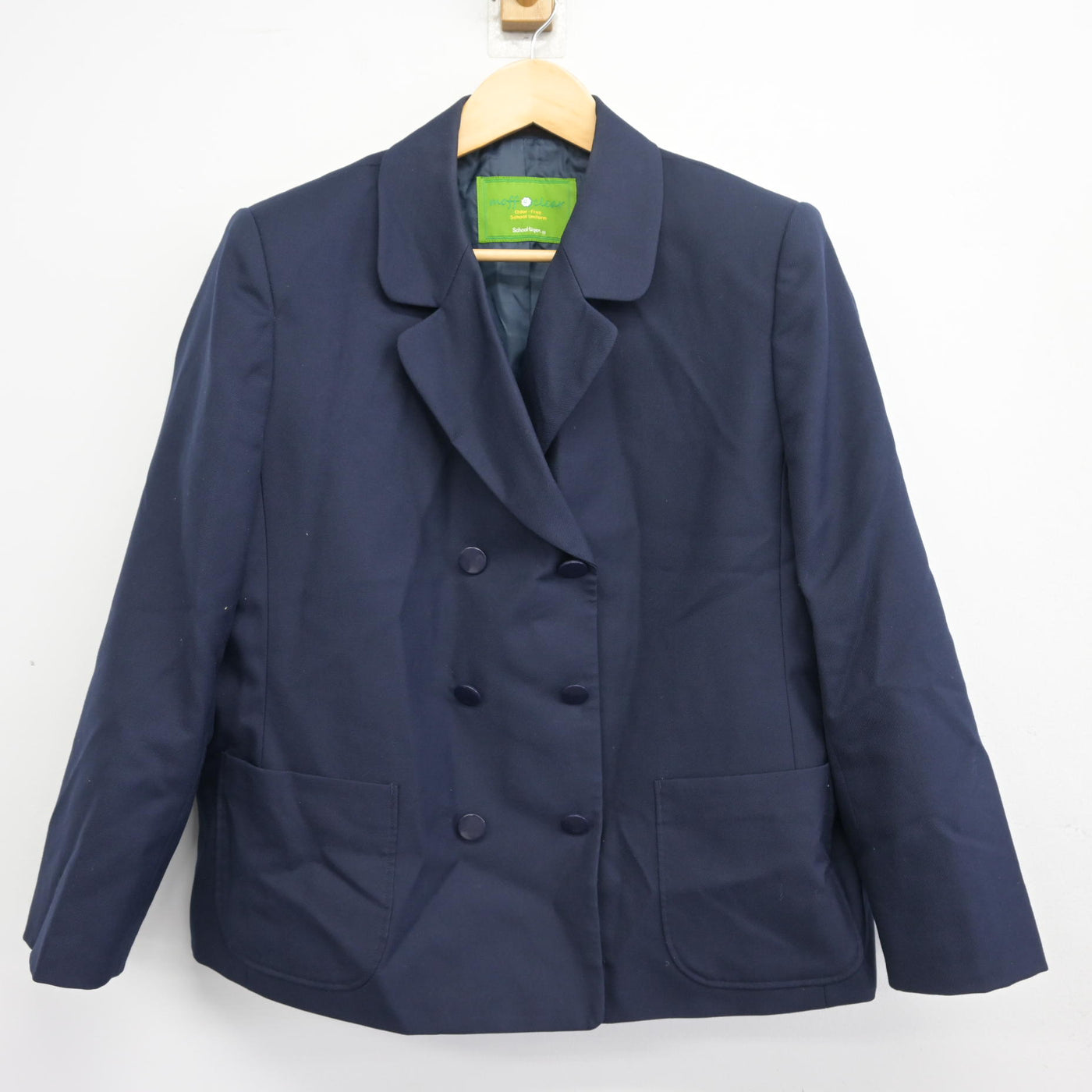 【中古】佐賀県 成章中学校 女子制服 2点 (ブレザー・シャツ) sf098115