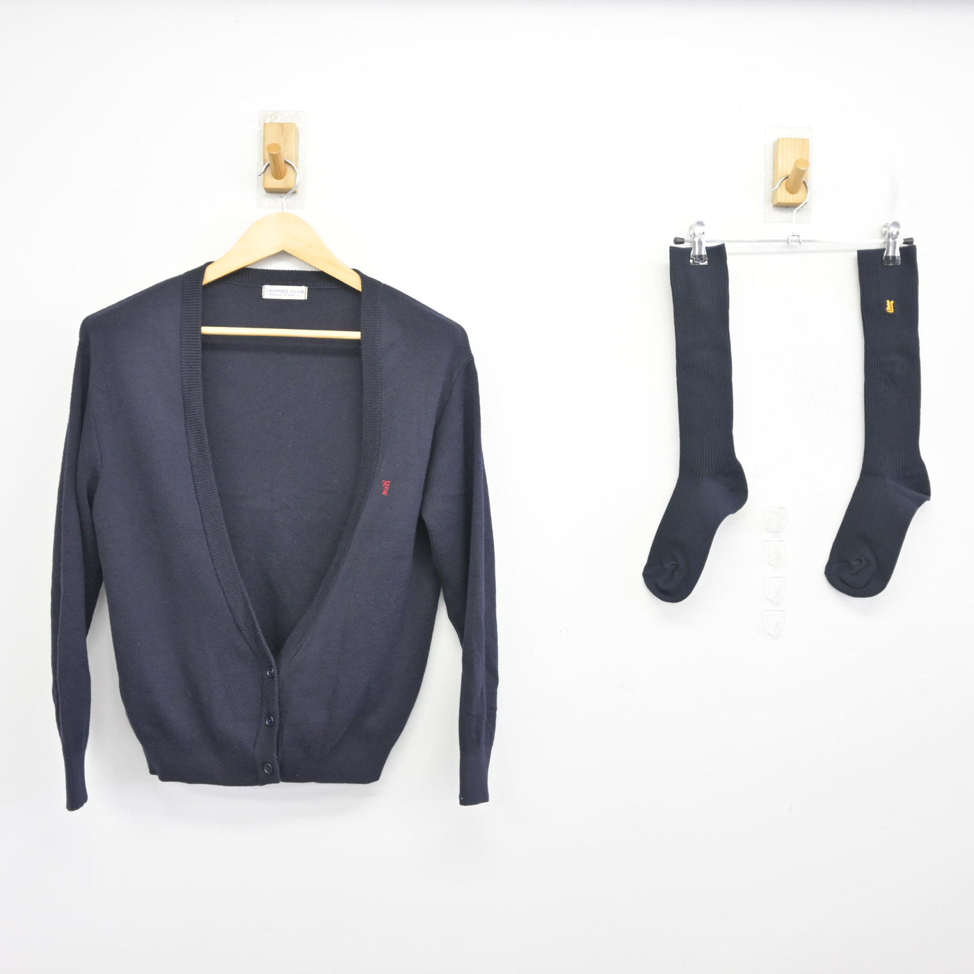 【中古】秋田県 由利高等学校 女子制服 2点 (ニット) sf098122
