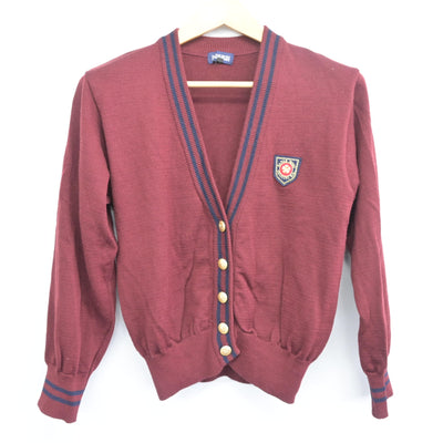 【中古】岡山県 就実高等学校　 女子制服 2点 (ニット・ニット) sf098124