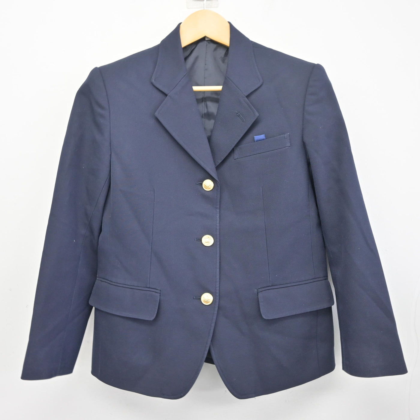 【中古】岡山県 竜操中学校 女子制服 3点 (ブレザー・スカート・スカート) sf098129