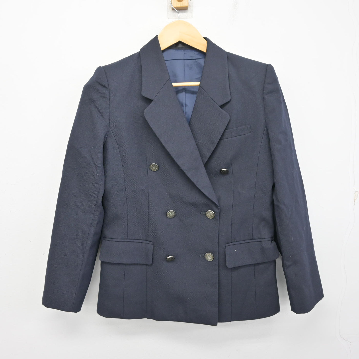 【中古】埼玉県 久喜高等学校 女子制服 2点 (ブレザー・スカート) sf098135