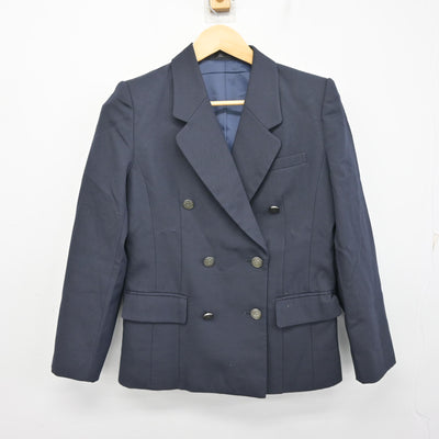 【中古】埼玉県 久喜高等学校 女子制服 2点 (ブレザー・スカート) sf098135