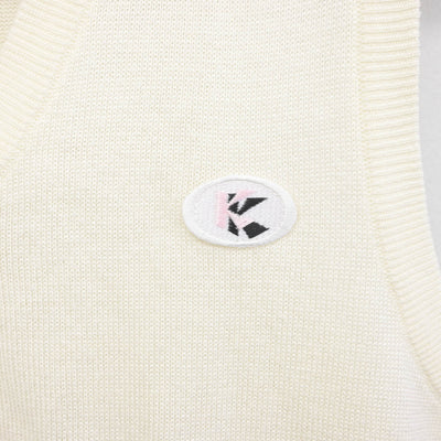 【中古】埼玉県 久喜高等学校 女子制服 2点 (ニットベスト・スカート) sf098136