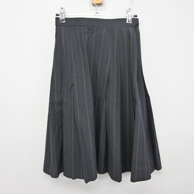 【中古】埼玉県 久喜高等学校 女子制服 2点 (ニットベスト・スカート) sf098136