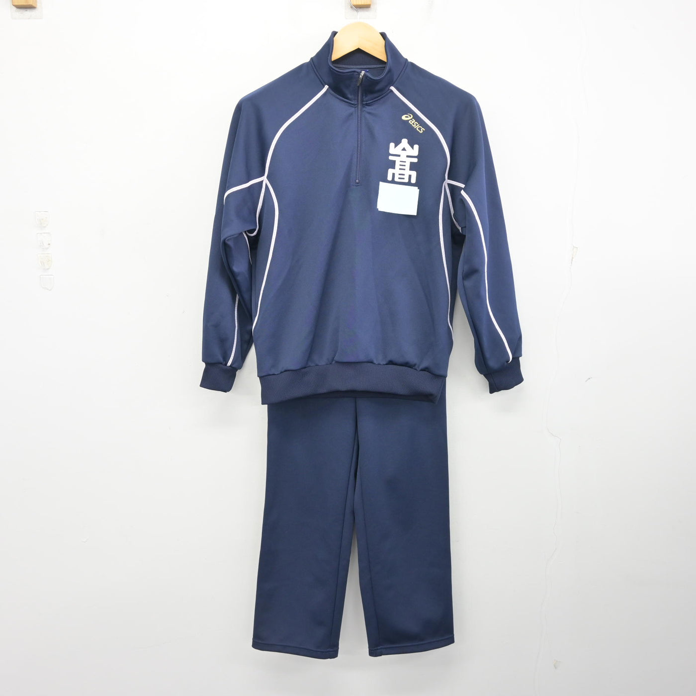 【中古】山口県 山口高等学校 女子制服 2点 (ジャージ 上・ジャージ 下) sf098141