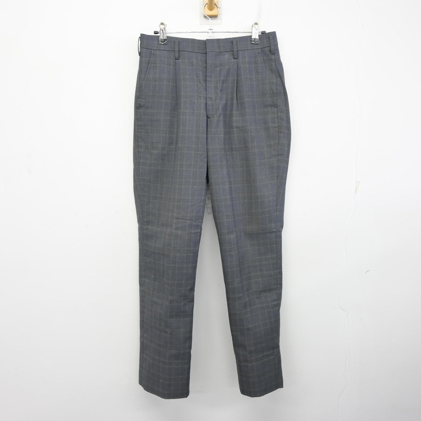 【中古】千葉県 我孫子東高等学校 男子制服 2点 (ブレザー・ズボン) sf098146