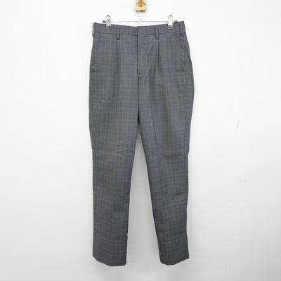 【中古】千葉県 我孫子東高等学校 男子制服 2点 (ブレザー・ズボン) sf098146