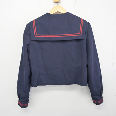 【中古】群馬県 太田市立西中学校 女子制服 3点 (セーラー服・スカート) sf098148
