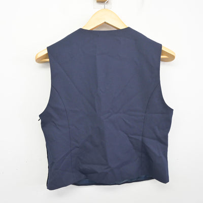 【中古】群馬県 太田市立西中学校 女子制服 2点 (ベスト) sf098149