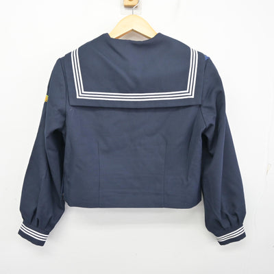 【中古】埼玉県 越谷市立中央中学校 女子制服 3点 (セーラー服・ジャンパースカート) sf098159