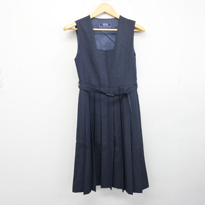 【中古】埼玉県 越谷市立中央中学校 女子制服 3点 (セーラー服・ジャンパースカート) sf098159