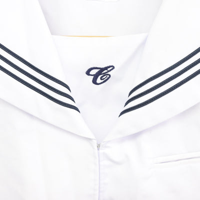 【中古】埼玉県 越谷市立中央中学校 女子制服 1点 (セーラー服) sf098161