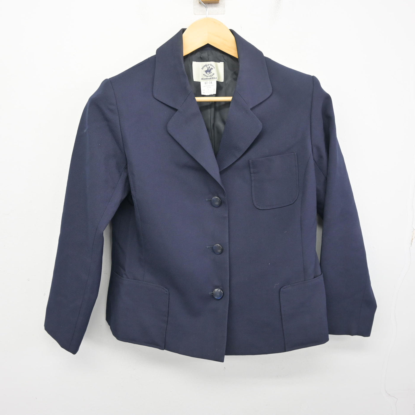 【中古】宮城県 石巻市立住吉中学校 女子制服 2点 (ブレザー・スカート) sf098162