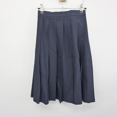 【中古】宮城県 石巻市立住吉中学校 女子制服 2点 (ブラウス・スカート) sf098163