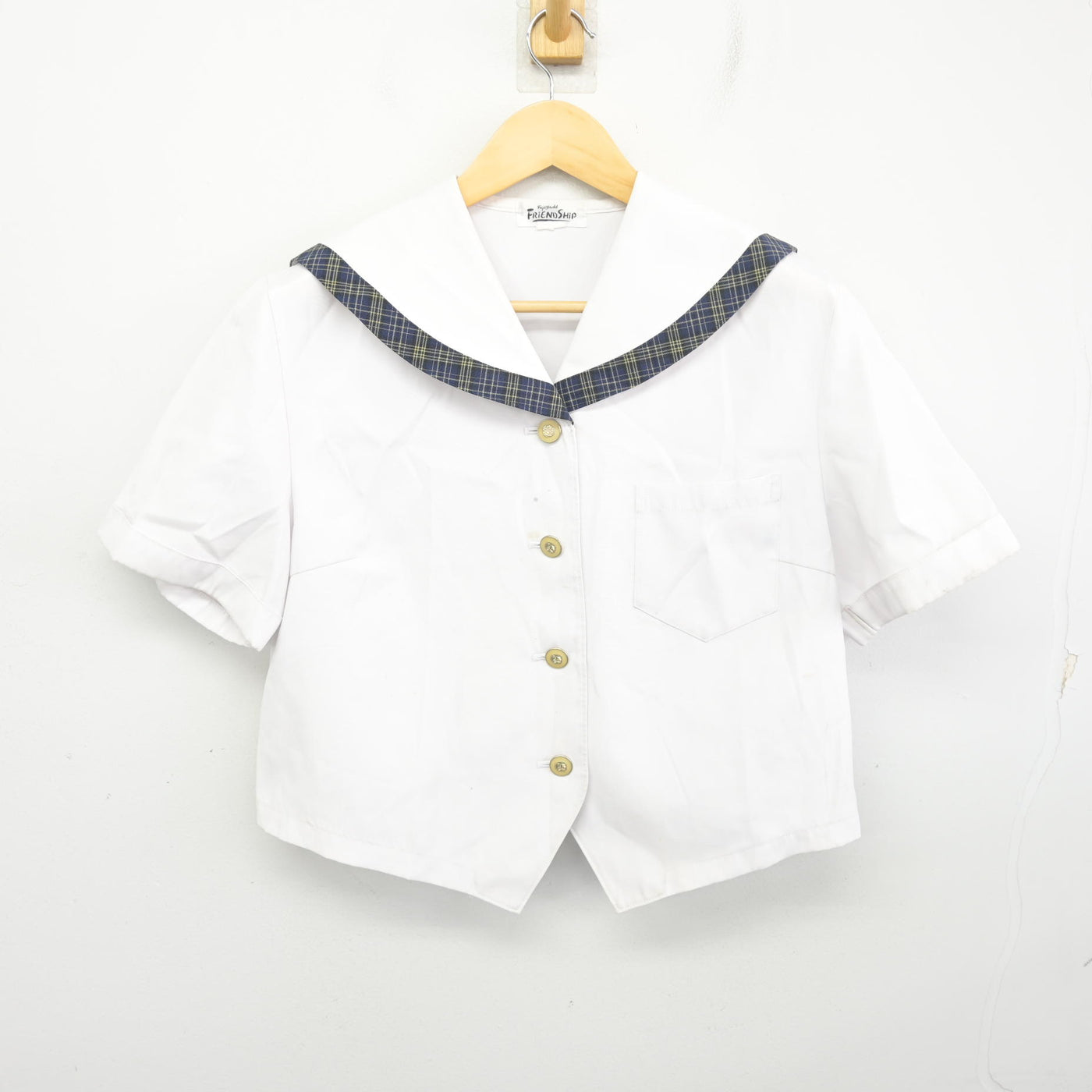【中古】山口県 高森みどり中学校 女子制服 1点 (セーラー服) sf098166