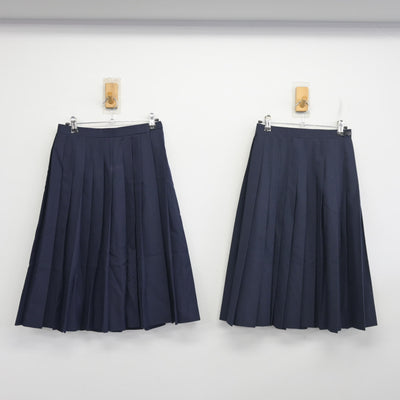 【中古】兵庫県 平岡中学校 女子制服 4点 (セーラー服・スカート) sf098178