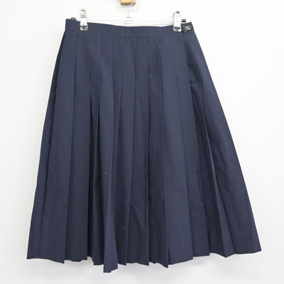【中古】兵庫県 平岡中学校 女子制服 2点 (スカート) sf098180