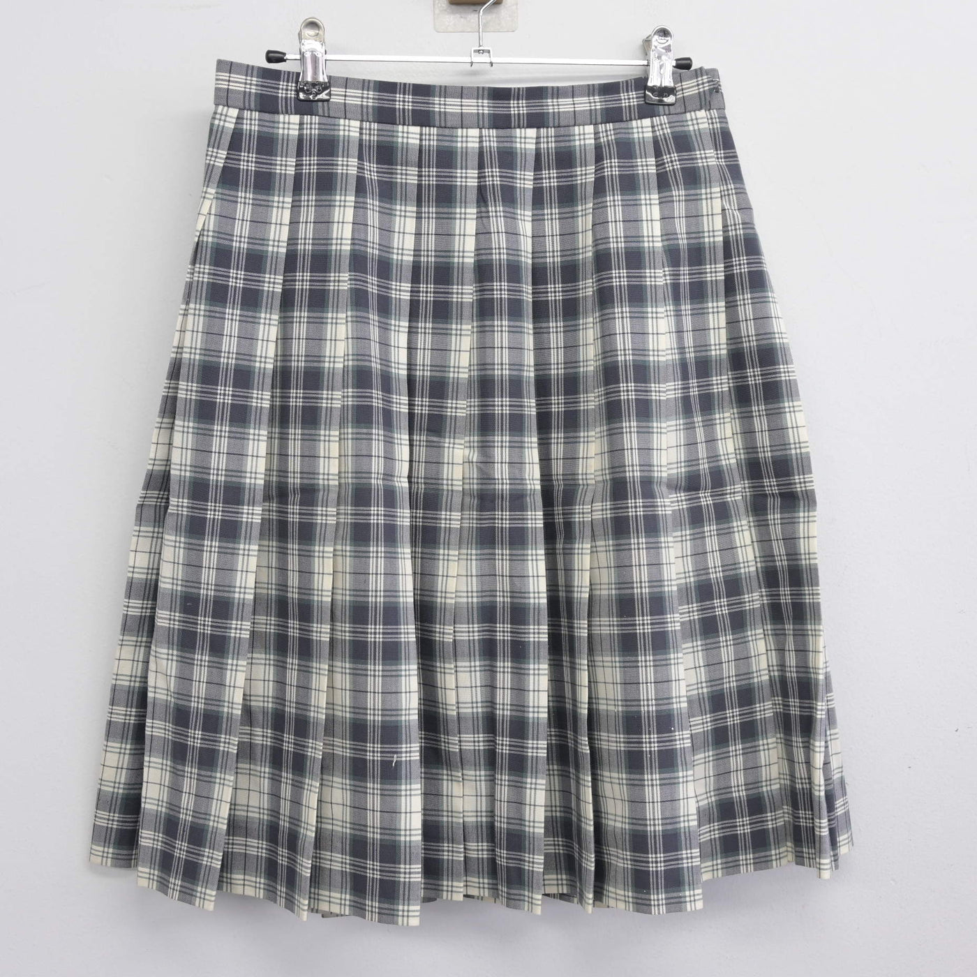 【中古】東京都 共栄学園中学高等学校 女子制服 3点 (ニット・シャツ・スカート) sf098181