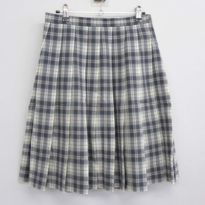【中古】東京都 共栄学園中学高等学校 女子制服 3点 (ニット・シャツ・スカート) sf098181