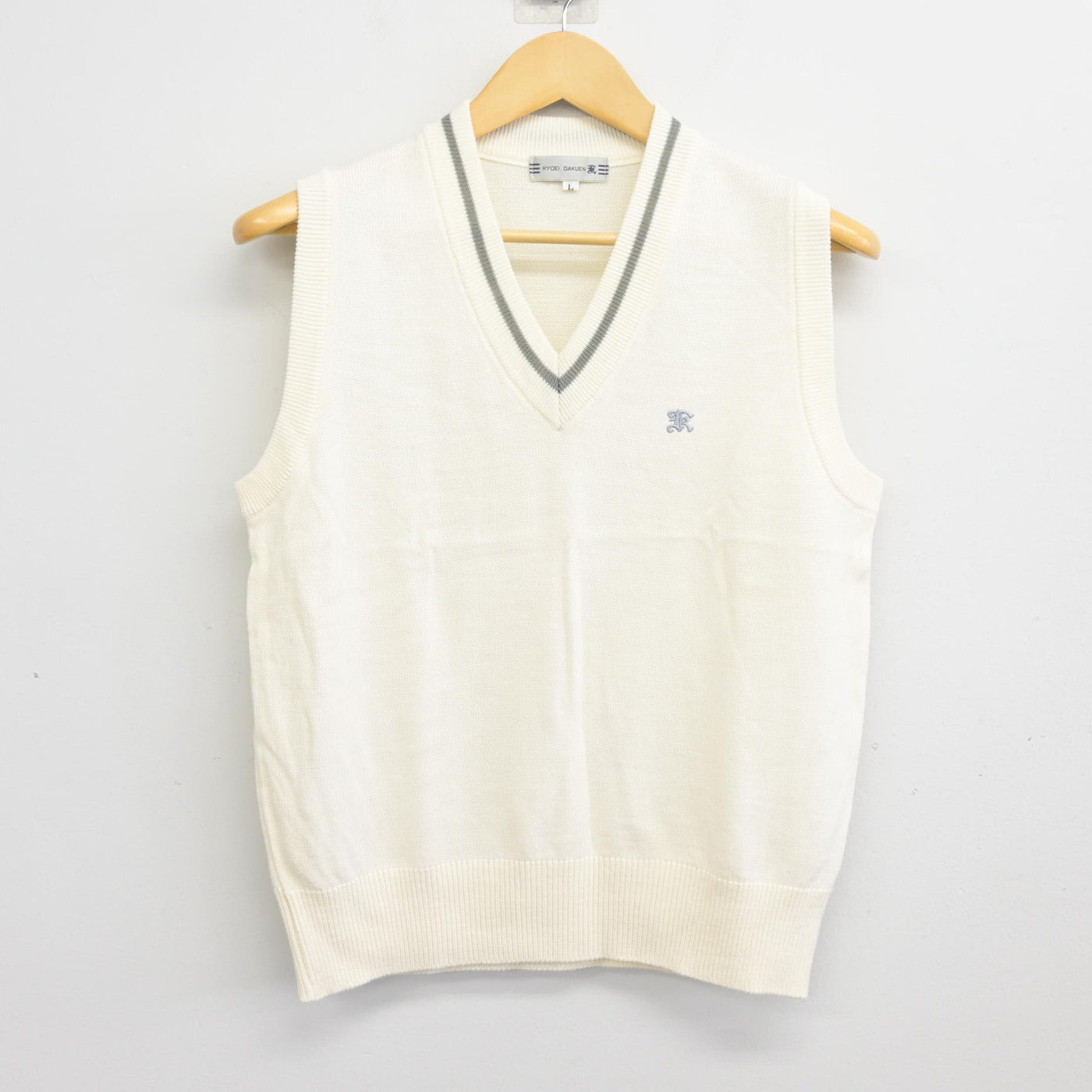 【中古】東京都 共栄学園中学高等学校 女子制服 2点 (ニットベスト・スカート) sf098182