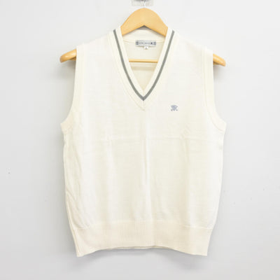 【中古】東京都 共栄学園中学高等学校 女子制服 2点 (ニットベスト・スカート) sf098182
