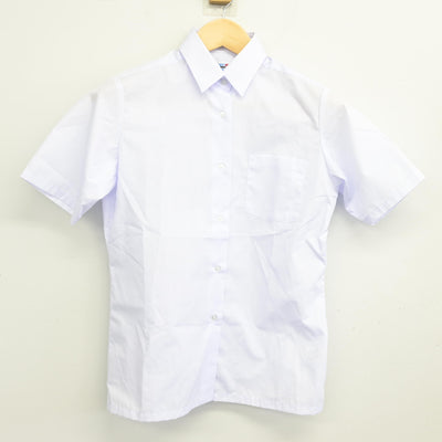 【中古】 学校名不明 女子制服 2点 (シャツ・スカート) sf098188