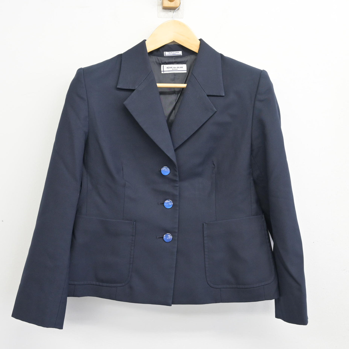 【中古】岐阜県 長良高等学校 女子制服 2点 (ブレザー・スカート) sf098191