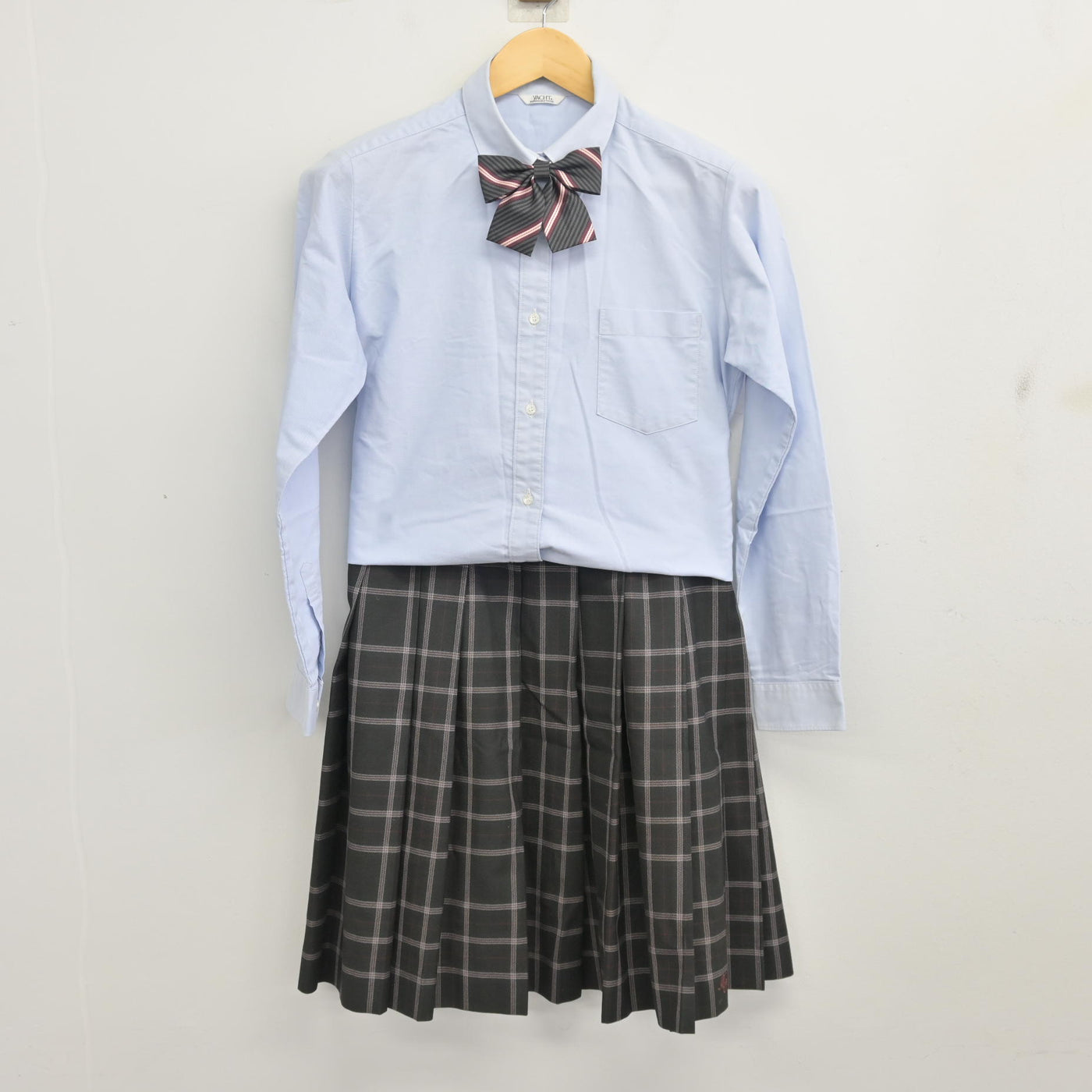 【中古】千葉県 流山おおたかの森高等学校 女子制服 4点 (ブレザー・シャツ・スカート) sf098193