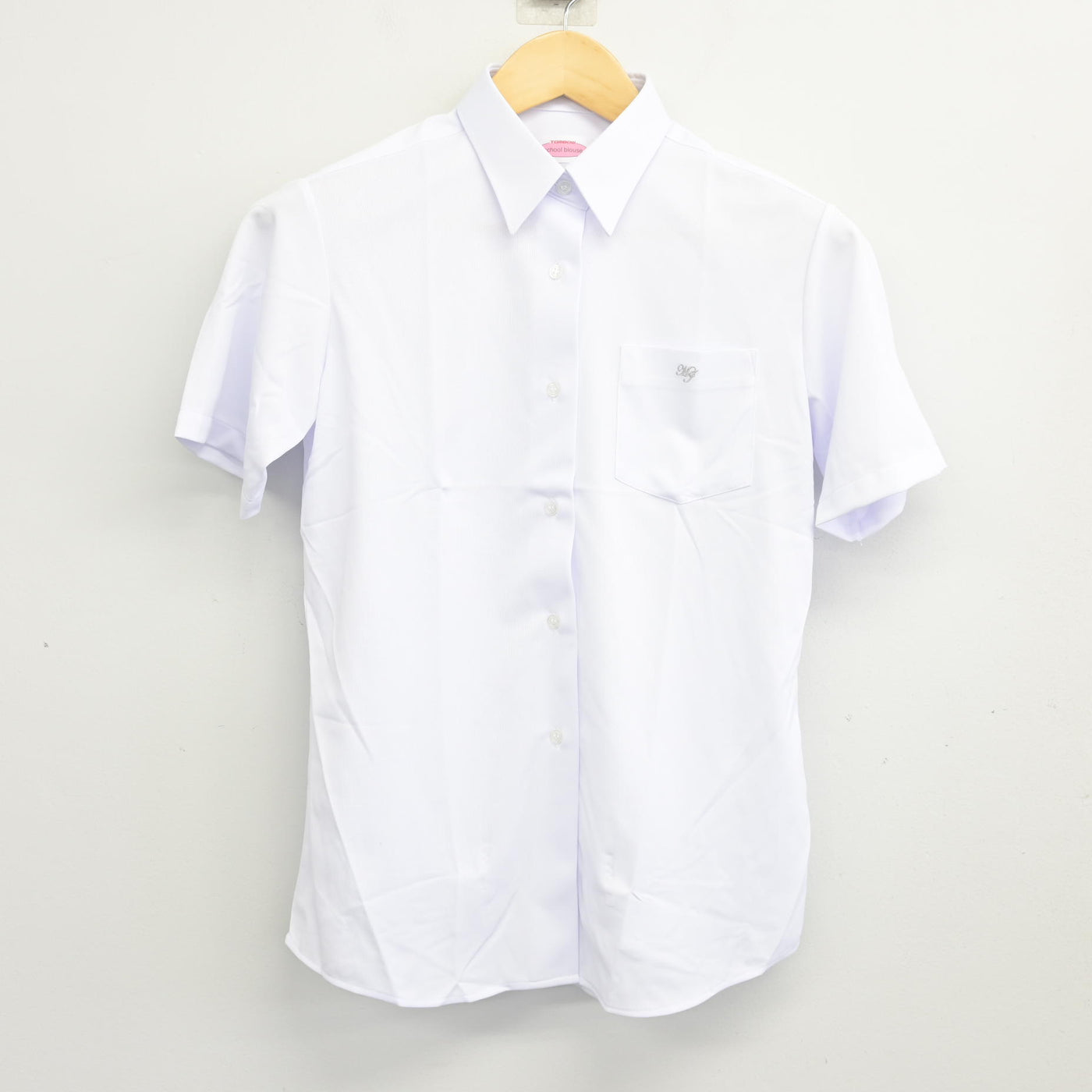 【中古】神奈川県 聖園女学院中学校・高等学校 女子制服 3点 (ニットベスト・シャツ・スカート) sf098202